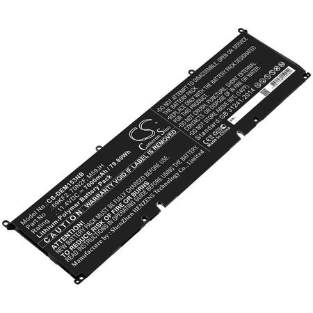 Replacement for Dell Alienware M17 2020 Battery